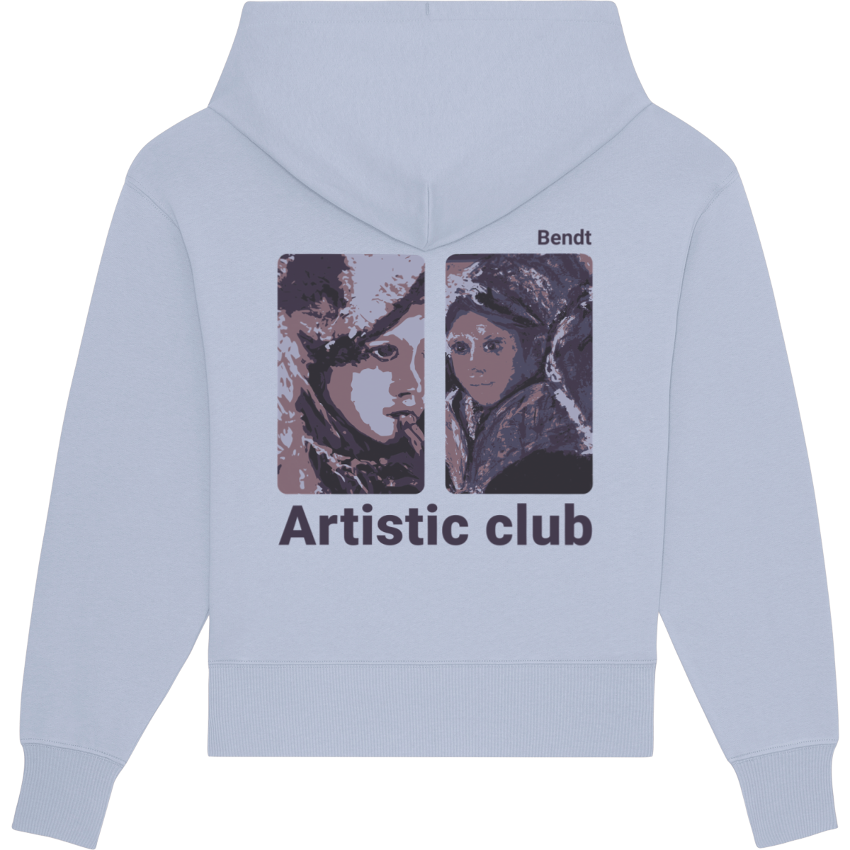 Artistic club hoodie - artwear 